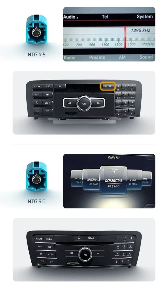 Штатная магнитола Teyes LUX ONE 6/128 Mercedes-Benz A-Class 3 W176 (NTG 4.5) (2012-2017)