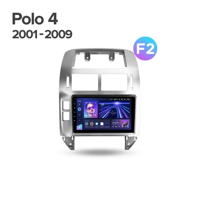 Штатная магнитола Teyes CC3L WiFi 2/32 Volkswagen Polo Mk4 (2001-2009) F2