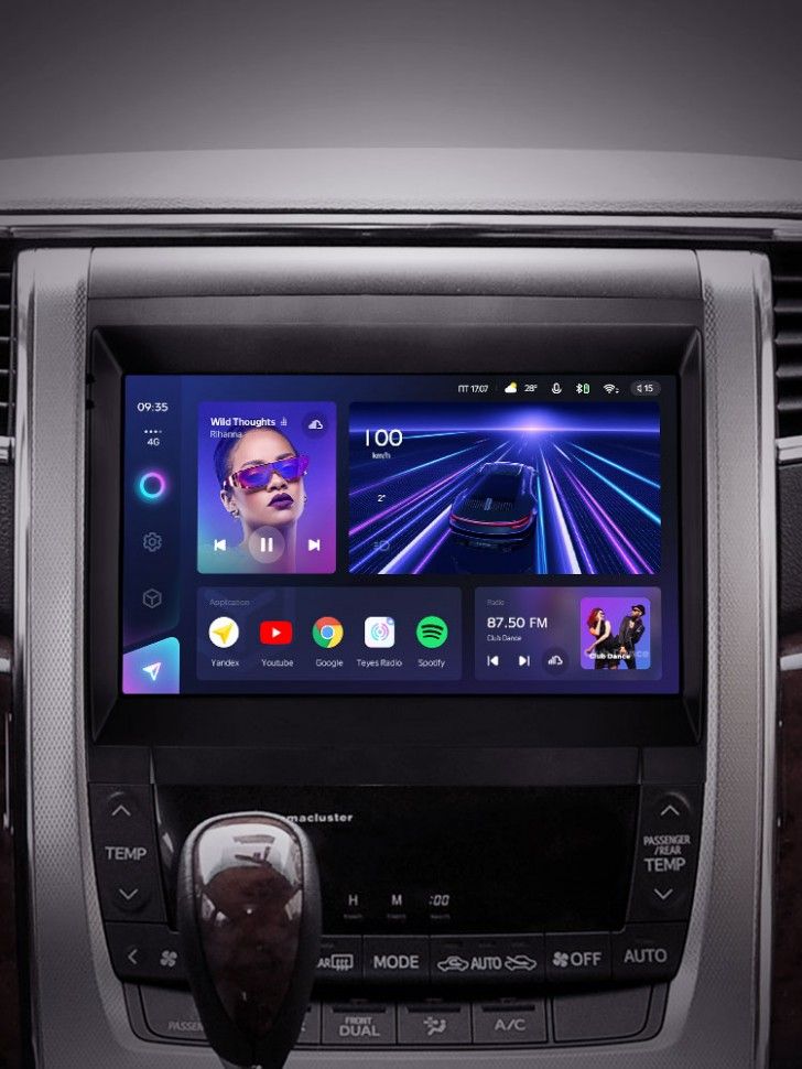 Штатная магнитола Teyes CC3 4/32 Toyota Alphard H20 (2008-2014)