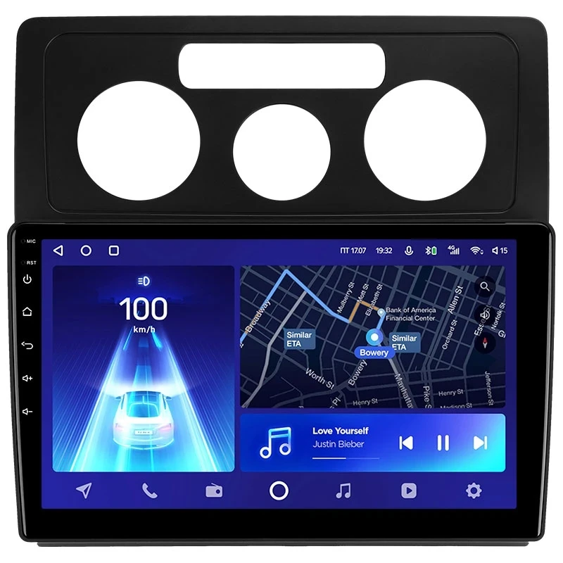 Переходная рамка Volkswagen Caddy 2K 3 (2004-2010) (10")