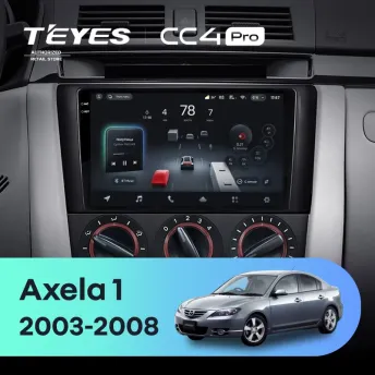 Штатная магнитола Teyes CC4 Pro 12/256 Mazda Axela 1 (2003-2008)