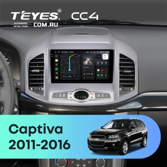 Штатная магнитола Teyes CC4 6/64 Chevrolet Captiva 1 C140 (2011-2016) F2