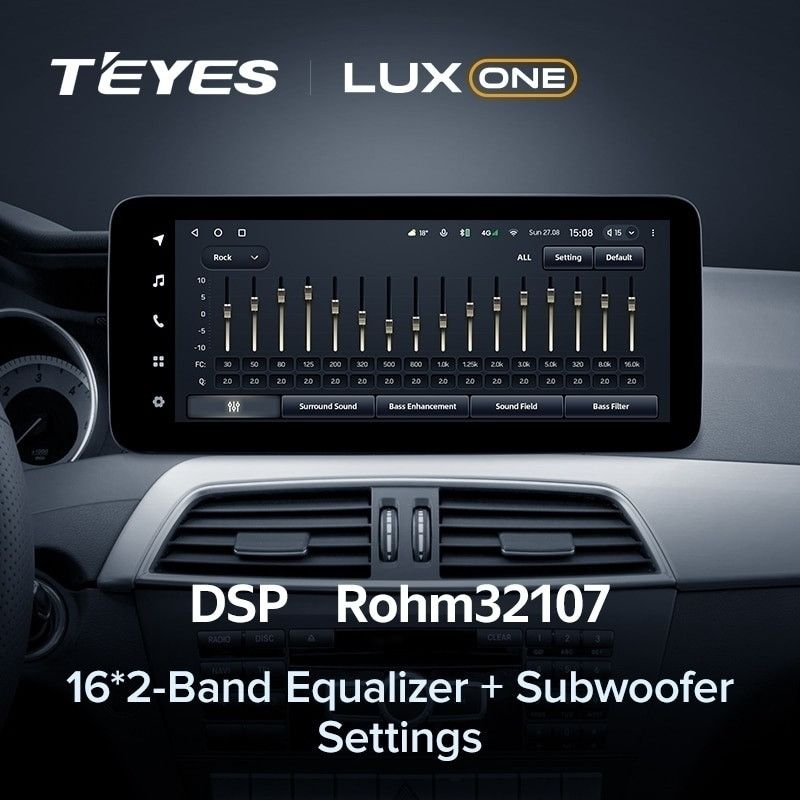 Штатная магнитола Teyes LUX ONE 6/128 Mercedes-Benz C-Class 3 W204 C204 S204 (NTG 4.5) (2011-2015)