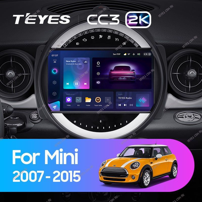 Штатная магнитола Teyes CC3 2K 6/128 Mini Cooper (2007-2015) F1