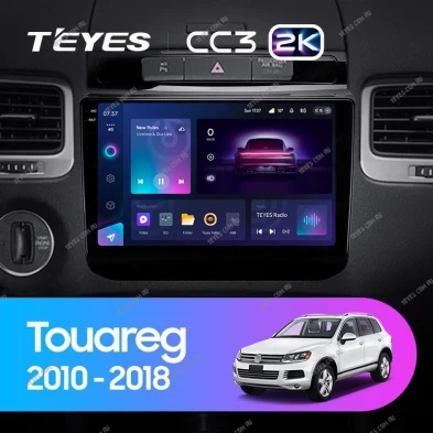 Штатная магнитола Teyes CC3 2K 6/128 Volkswagen Touareg FL NF (2010-2018) Тип-B