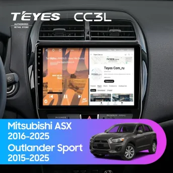 Штатная магнитола Teyes CC3L 4/32 Mitsubishi Outlander Sport (2015-2025) F2