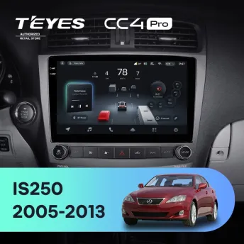 Штатная магнитола Teyes CC4 Pro 12/256 Lexus IS250 XE20 (2005-2013)