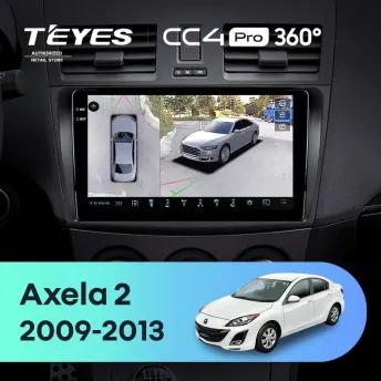 Штатная магнитола Teyes CC4 Pro 360 12/256 Mazda Axela 2 (2009-2013)