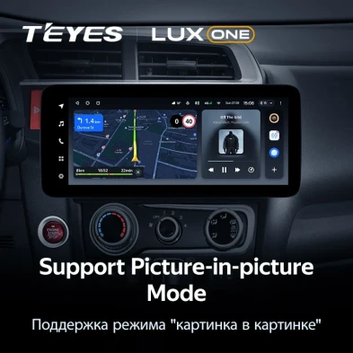 Штатная магнитола Teyes LUX ONE 4/32 Honda Fit 3 GP GK (2013-2020)