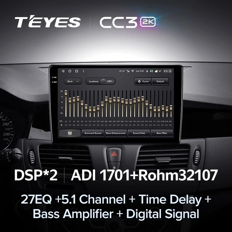 Штатная магнитола Teyes CC3 2K 4/32 Renault Latitude 1 (2010-2015)