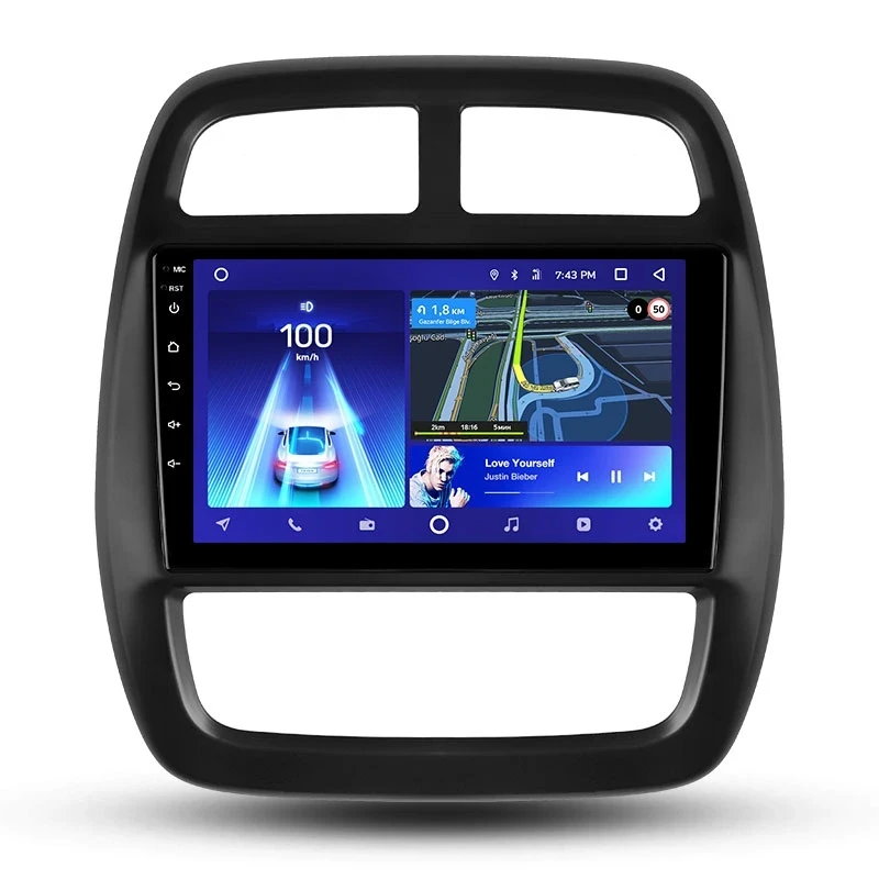 Переходная рамка Renault KWID (2015-2019) (9")