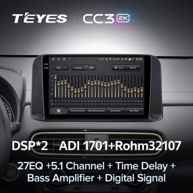 Штатная магнитола Teyes CC3 2K 4/32 Hyundai Encino (2018-2019)