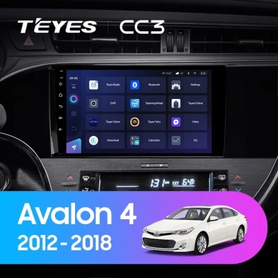 Штатная магнитола Teyes CC3 4/32 Toyota Avalon IV XX40 (2012-2018)