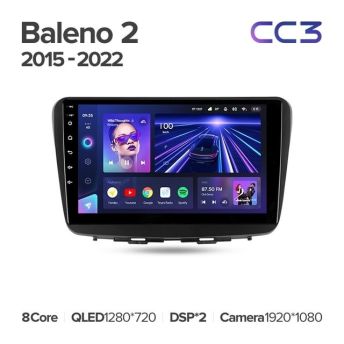 Штатная магнитола Teyes CC3L 4/64 Suzuki Baleno 2 (2015-2022)