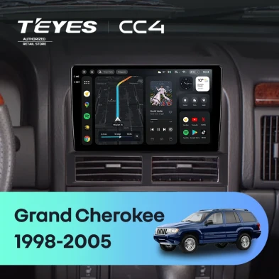 Штатная магнитола Teyes CC4 8/128 Jeep Grand Cherokee 2 WJ (1998-2005)