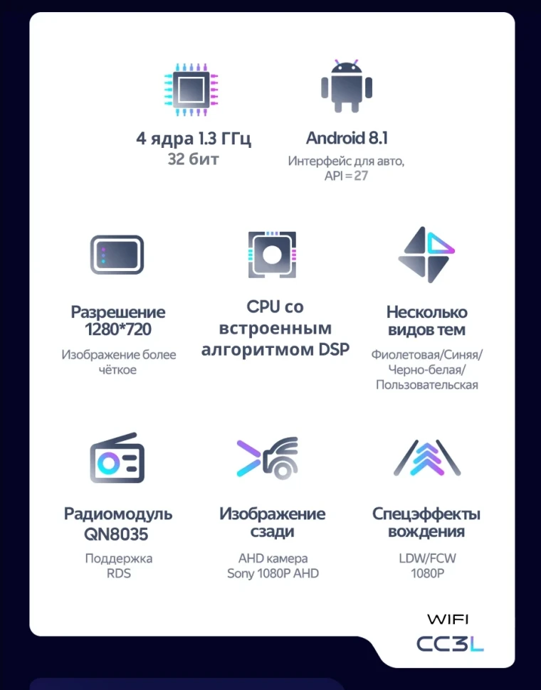 Штатная магнитола Teyes CC3L WiFi 2/32 Volkswagen Passat B7 (2010-2015)