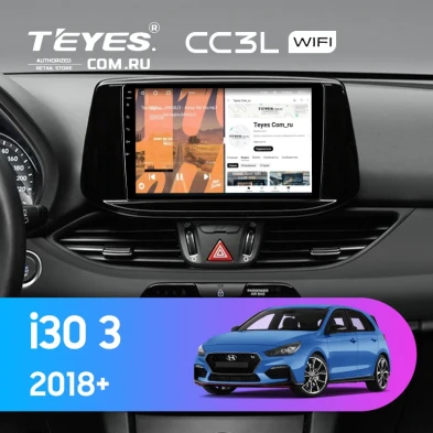 Штатная магнитола Teyes CC3L WiFi 2/32 Hyundai i30 3 (2018-)