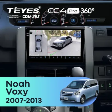 Штатная магнитола Teyes CC4 Pro 360 8/128 Toyota Voxy (2007-2013)