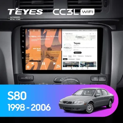 Штатная магнитола Teyes CC3L WiFi 2/32 Volvo S80 1 (1998-2006)