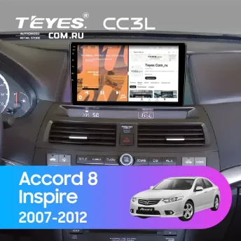 Штатная магнитола Teyes CC3L 4/32 Honda Inspire (2007-2012)