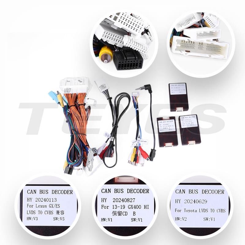 Переходная рамка Lexus GX460 J150 (2009-2020) (10")