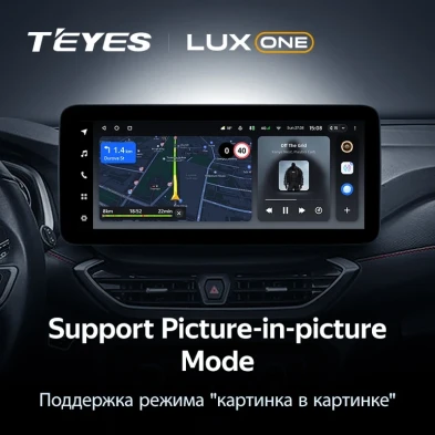 Штатная магнитола Teyes LUX ONE 4/32 Chevrolet Orlando 2 (2018-2023) Тип-A