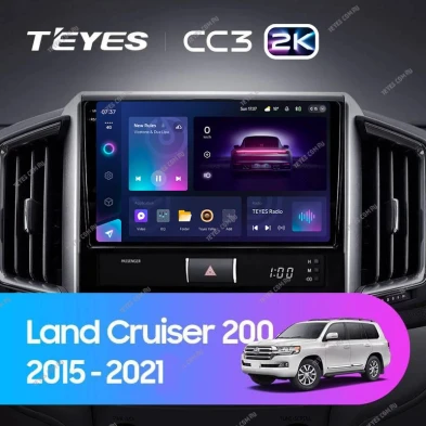 Штатная магнитола Teyes CC3 2K 6/128 Toyota Land Cruiser 200 (2015-2021)