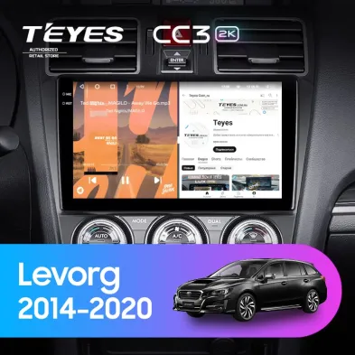 Штатная магнитола Teyes CC3 2K 4/64 Subaru Levorg VM (2014-2020) F1