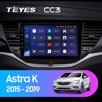 Штатная магнитола Teyes CC3 4/32 Opel Astra K (2015-2019) Тип-A